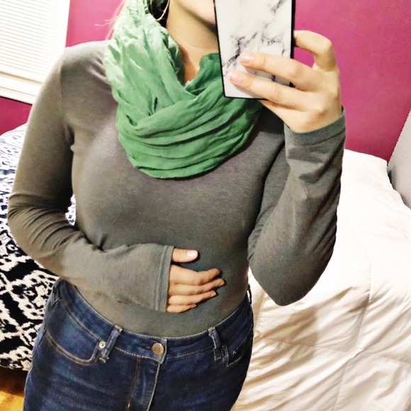 Accessories - Women’s green infinity scarf